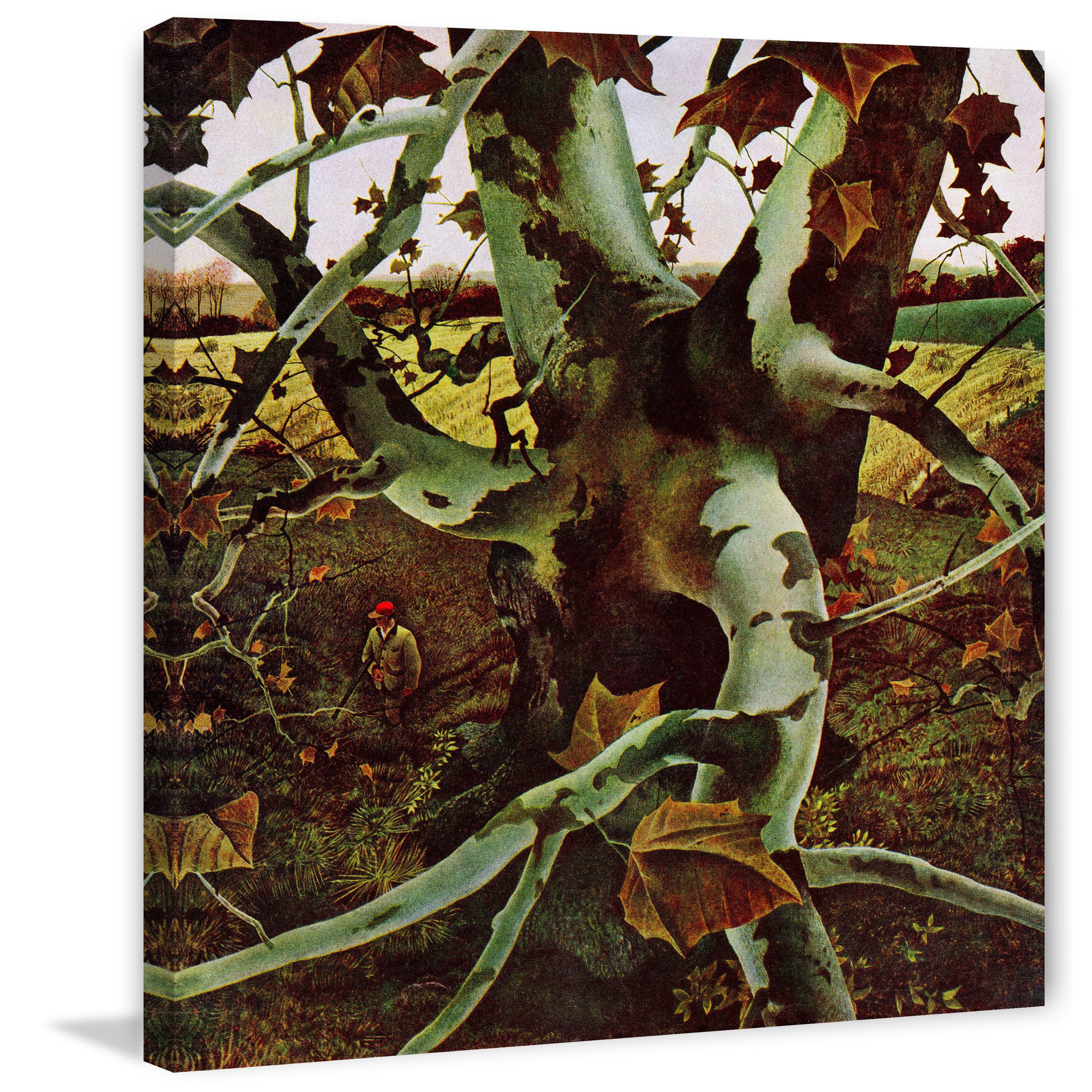 "Sycamore Tree" Painting Print on Wrapped Canvas