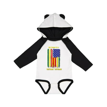 

Inktastic My Poppi is a Vietnam Veteran Gift Baby Boy or Baby Girl Long Sleeve Bodysuit