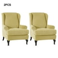 thumbnail image 4 of relayinert 2pieces Breathable Easy To Clean Chair Cover Stay Fresh And Clean In Style Beige, 4 of 6