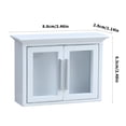 thumbnail image 3 of Realistic Doll House Kitchen Wall Cabinet 1/12 Scale Miniature Furniture For Doll House Kitchen Scene Display Accessories, 3 of 8