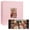 Pink, variant on Photo Album 4x6 1000 Pockets, Extra Large Capacity Linen Cover with Front Window 4 x 6 Picture Album Holds 1000 Horizontal and Vertical Photos,Family Anniversary Vacation Photo Album (Black)
