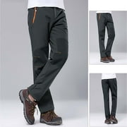 【Black Friday deals】Birdeem Men's Insulated Bib Overalls Solid Color Pocket Trousers Waterproof Snow Pants