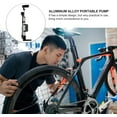 thumbnail image 6 of WEISIPU Mini Bike Pump Portable Bicycle Tyre Inflator Hand Pump Schrader Presta Valve, 6 of 13