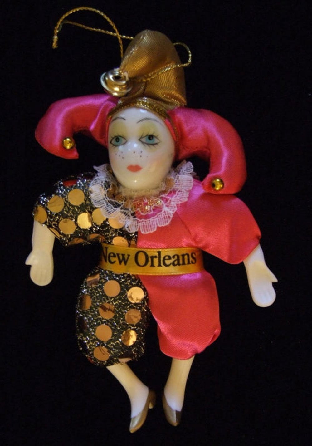 mardi gras porcelain dolls