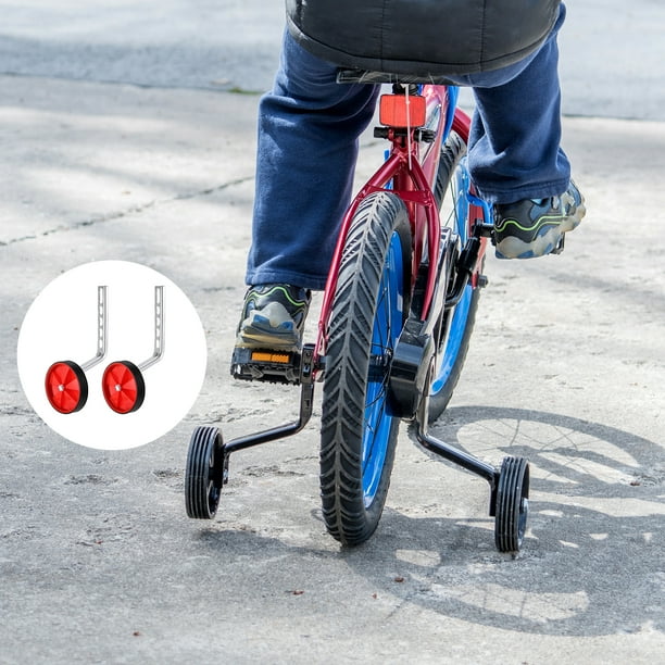 Bike Training Wheels, Bicycle Wheel with Mounted Kit with 12 14 16