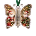 thumbnail image 2 of Christmas Cash Gift Ornament,Acrylic Butterfly Christmas Money Holder for Cash,Funny Hanging Xmas Tree Hanging Decoration for Gift Card, 2 of 7