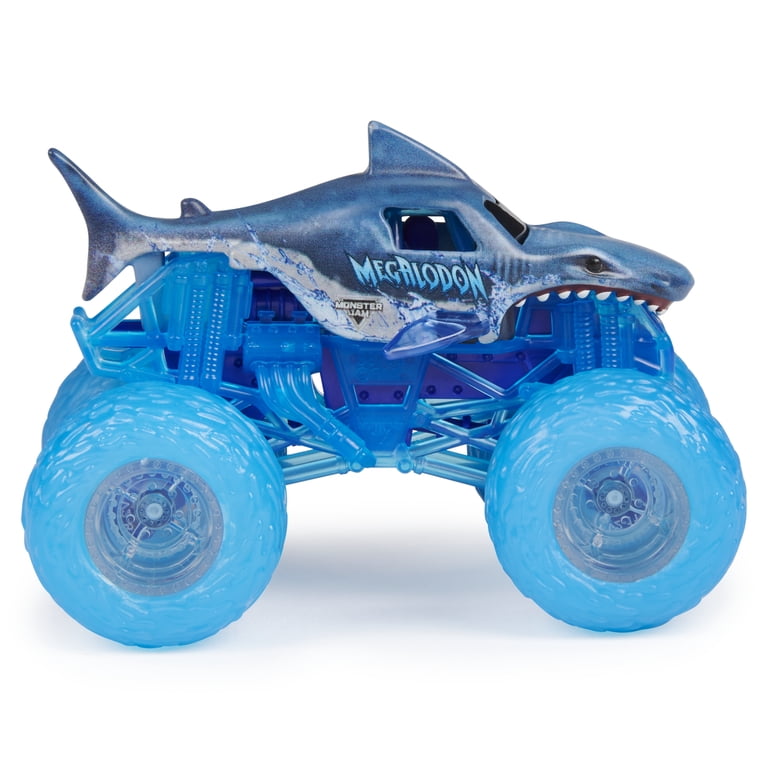 Monster Jam, Official Megalodon Monster Truck, Die-Cast Vehicle