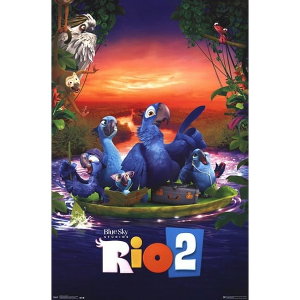 Rio 2 - One Sheet Poster Print (24 x 36) 