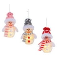 thumbnail image 2 of Danhjin Snowman Decorations, Christmas Decorations Indoor with Festive Snowman Figurines for Home Holiday Decor, Cute Winter Snowman Christmas Decor for Tabletop Mantel Shelf Display, Christmas Decor, 2 of 9