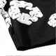 thumbnail image 4 of Summer Men Shorts Flower Print Drawstring Elastic Waist Loose Pockets Pleated Vacation Beach Sport Casual Homewear Short Pants 26s, 4 of 5