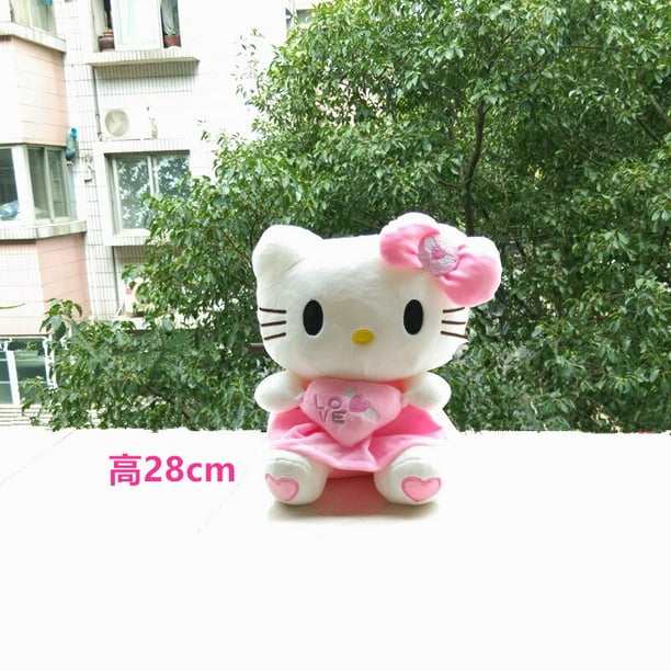 Sanrio-Muñeca de graduación de dibujos animados para mujer, juguete de felpa con estampado de Hello Kitty, Doctor, sombrero, despedida de soltera