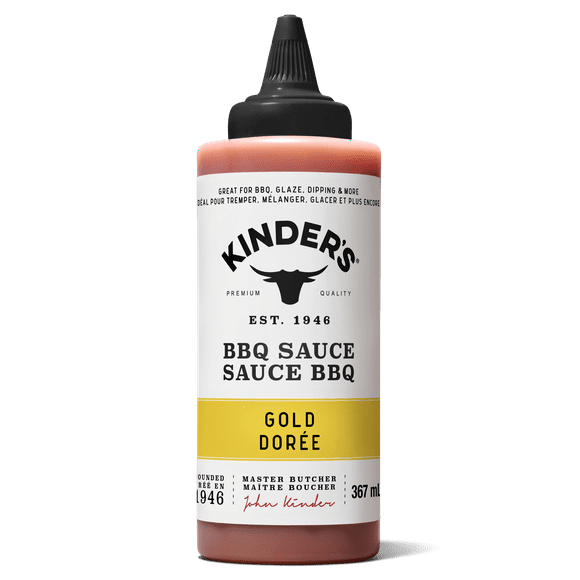 Kinder's Gold BBQ Sauce 367ml, Kinder's BBQ Gold