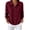 Wine, variant on QIYAGBSA Long Sleeve Shirts for Women Button Down Soft Corduroy Collared Solid Color Casual Fall Winter Layering Tops (Pink, 3XL)