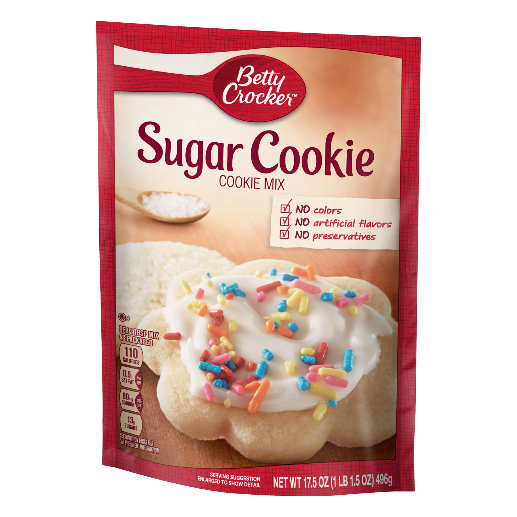 Betty Crocker Sugar Cookies, Cookie Baking Mix, 17.5 oz - image 4 of 10