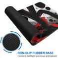 thumbnail image 6 of Large Black Red Gaming Mouse Pad (31.5x11.8 inch) - Non-Slip Base, Stitched Edge for Superior Gameplay and Office Work Performance, 6 of 7