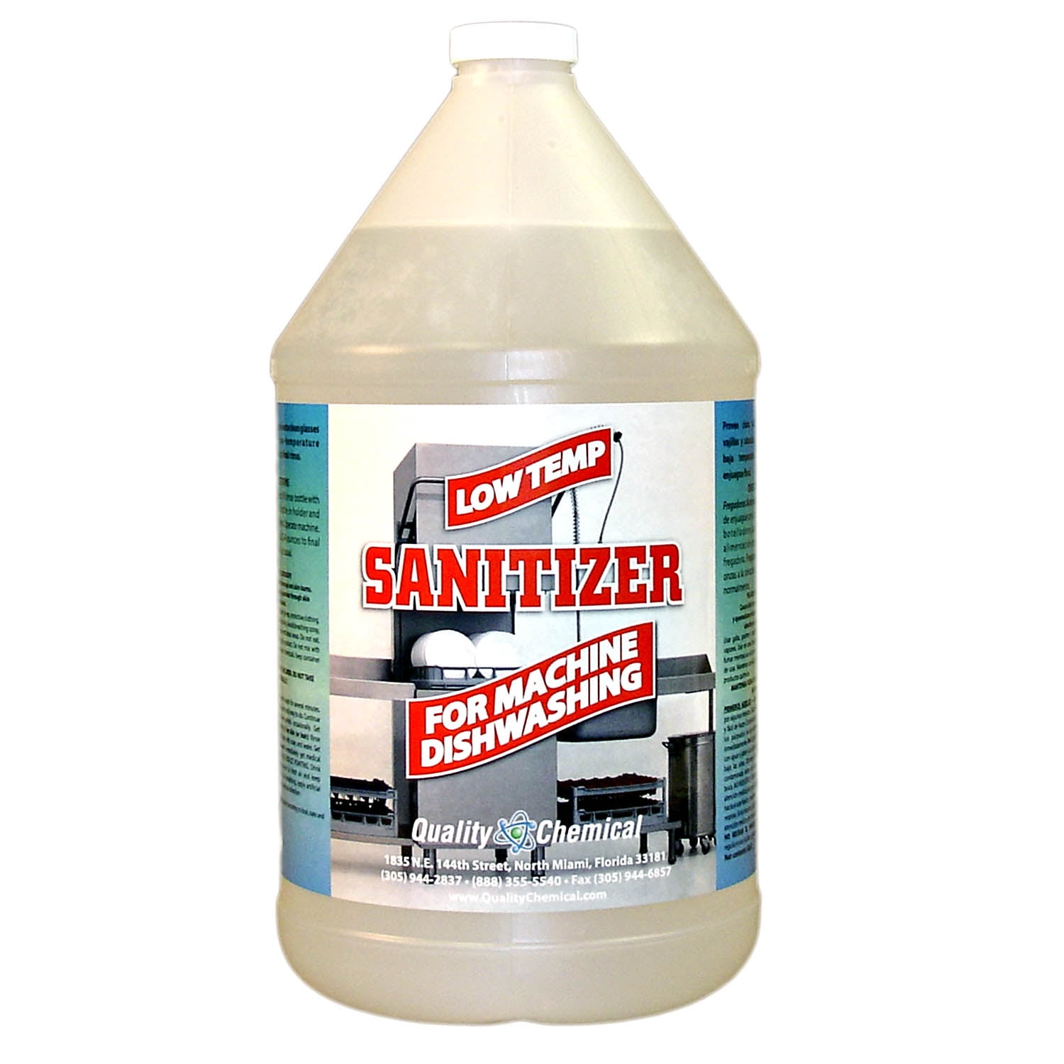 Low Temp Dish Sanitizer 1 gallon (128 oz.)