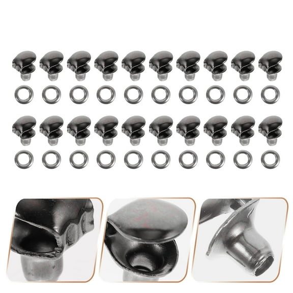 Raindrops  20 Pcs Sports Boots Accessories Shoe Repair Kit Lace Hooks Laces Work