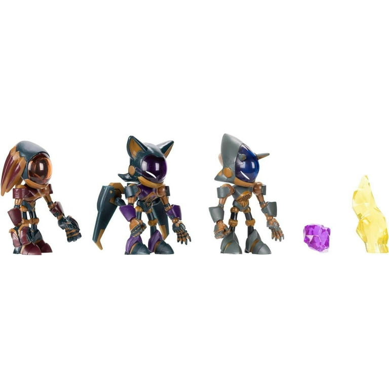 Sonic Prime Grim-Themed Mini Figure 3-Pack with Sonic, Knuckles