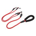 thumbnail image 4 of Dog Leash Dog Walking Leash Dog Traction Rope Nylon Dog Leash Dog Leash 360° Rotation Reflective Dog Walking Leash With Foam Handle For Hiking Camping Backyard Beach, 4 of 8