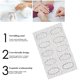 thumbnail image 5 of Empujador De Cutículas De Uñas 50 Uds 100/240 empujador de cutículas de uñas papel de lija ovalado reemplazable autoadhesivo, 5 of 6