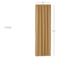 thumbnail image 4 of VHC Brands Simple Life Flax, Farmhouse Curtain Panel, Khaki, 96x40, 4 of 11