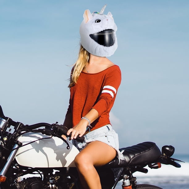 PENGXIANG Helmet Plush Cover Cute Motorcycle Helmet Cover Fluffy Animal  Panda Motorcycle Helmet Protection Cover Funny Full Face Motorbike Dust  Cover for Outdoor Ride - Walmart.ca