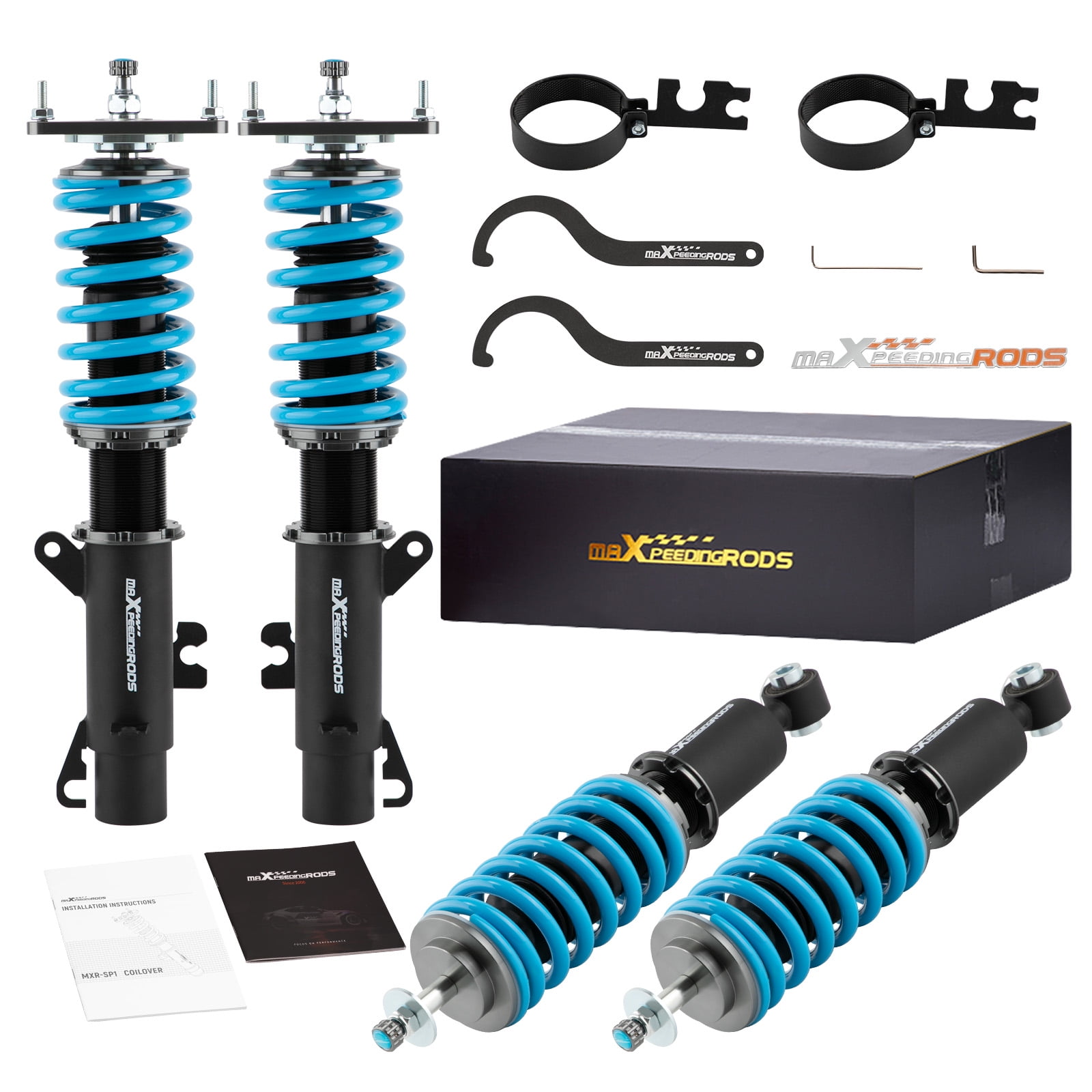 Maxpeedingrods 24 Way Lowering Coilover Suspension Kit For Mini Cooper S R50 R52 R53 01-07