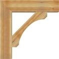 thumbnail image 3 of Ekena Millwork 6"W x 30"D x 30"H Legacy Block Rough Sawn Bracket, Western Red Cedar, 3 of 4