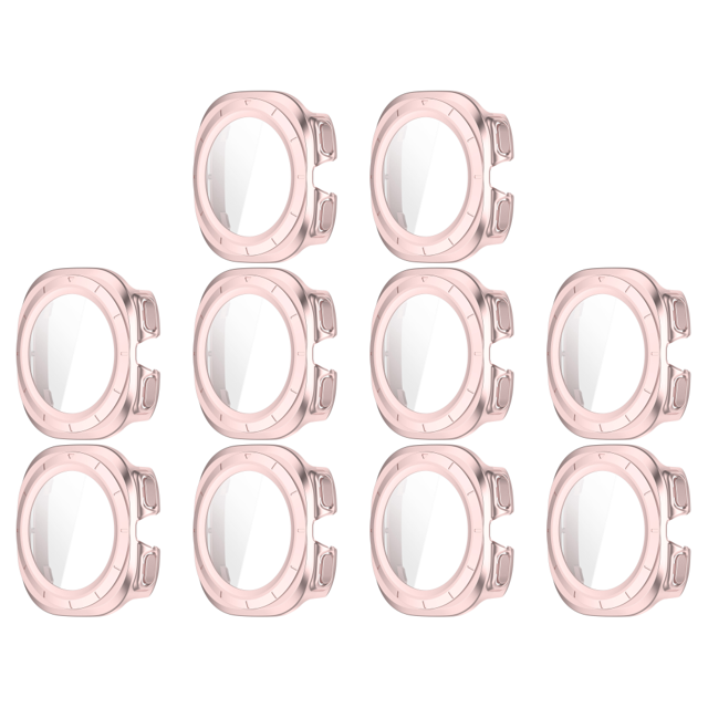 Protector Pantalla Caja Reloj para Galaxy Watch Ultra 7 47 Mm (esmerilado) Rosa
