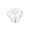 Pearl / Nickel, variant on Schaub And Company 853-PEN-ED Symphony 1-3/8" Designer Luxury Round Decorative Flower
