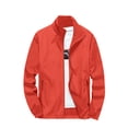 thumbnail image 2 of Mens Lightweight Jackets Light Windbreaker Casual Flight Jackets Spring Fall Active Coat Outwear, 2 of 7