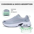 thumbnail image 4 of AiEles Womens Walking Shoes with Arch Support | Orthotic Sneakers for Plantar Fasciitis Foot Heel Pain Relief | Tennis Running Shoes US 6.5-11, 4 of 6