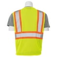 thumbnail image 2 of Erb S383P Class 2 Mesh Hi Vis Lime Safety Vest With 6 Pockets, 5X, 2 of 2