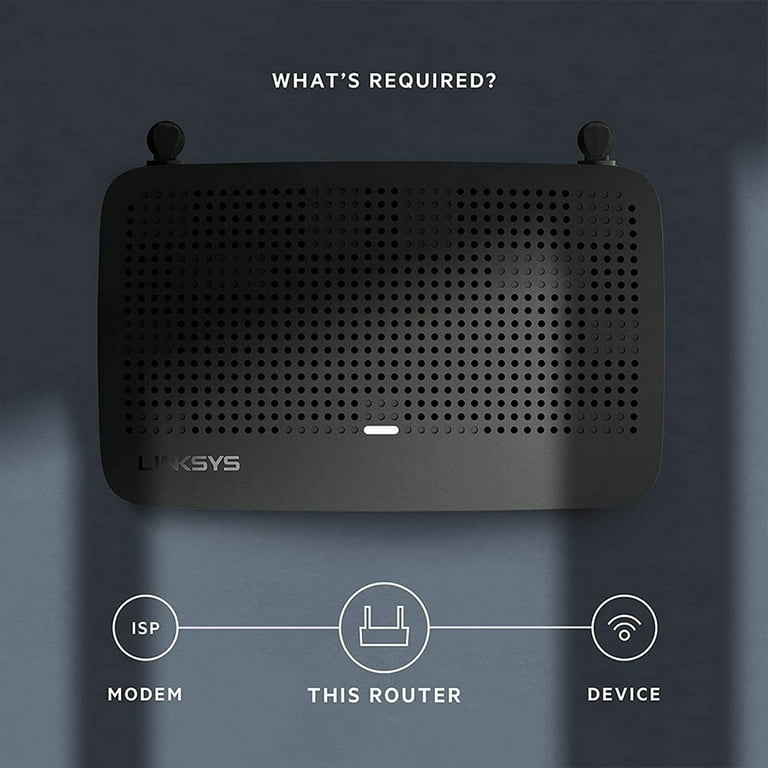 Linksys MR6350, Wireless WiFi 5 AC1300 Dual-Band Smart Mesh Router