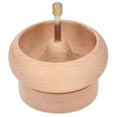 thumbnail image 1 of Bead , 10cm DIY Beading Turning Bowl Wooden Manual Beading Threader Tool Kit For Jewelry DIY Lovers, 1 of 8