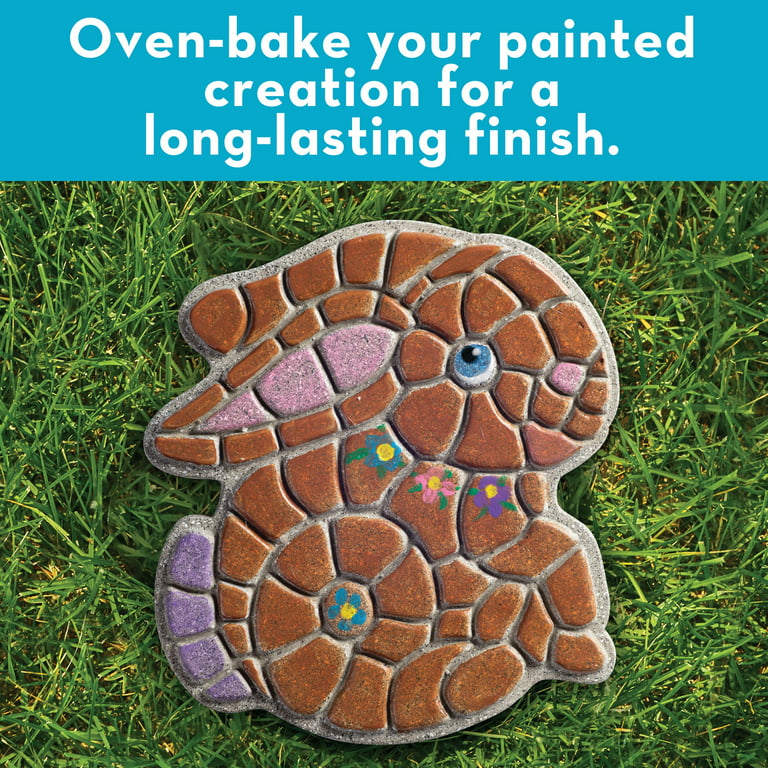 Creativity for Kids Turtle Garden Stone - Mosaic Stepping Stone Kit, Kids  Craft Kit for Ages 8+