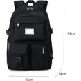 thumbnail image 3 of Girls Backpack School Bags, Large Capacity Rucksack Secondary Middle High School, Multi-pocket Backpack Waterproof School Backpacks, 3 of 5