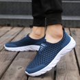 thumbnail image 7 of AUDeals Men's Slip On Sneakers, Lightweight Mesh Walking Shoes with Non Slip Comfort for Summer Fall and Travel, 7 of 7