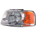 thumbnail image 3 of CarLights360: For 2003 2004 2005 2006 Ford Expedition Headlight Assembly Driver and Passenger Side DOT Certified Chrome Housing w/Bulbs-Replaces FO2502181 FO2503181, 3 of 4