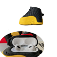 thumbnail image 1 of Lindo compatible con Airpods Pro Case (negro + amarillo) Funda de silicona con llavero, diseño de piel de dibujos animados Funda protectora de carga para auriculares Kits de accesorios compatibles para Airpods Pro Rojo Verde, 1 of 5
