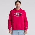 thumbnail image 4 of Men's Fanatics  Scarlet San Francisco 49ers Pylon Cam Legacy Pullover Hoodie, 4 of 7