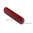 thumbnail image 2 of Dark Red Wooden Ballpoint Pen Case with Single Slot Display - Stylish Office, Business & Writing Accessories Storage Box, 2 of 5