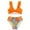 Orange2821, variant on RUTAYY Girls Swimsuits Bikini Set Kids Cutout Bathing Suit Bikini Cute Top 2PCS Girls Swimwear Beach Vacation Bohemian Beachwear,9-10 Years
