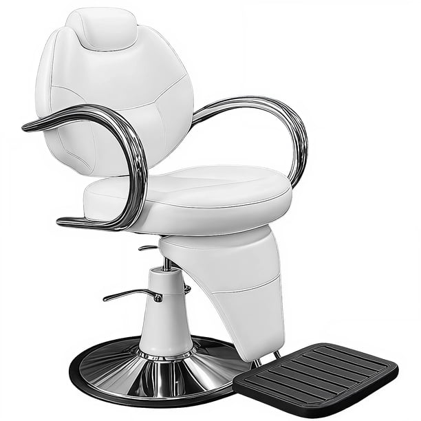 Silla Barberia Sillon Reclinable Hidraulico Nanofort Peluqueria