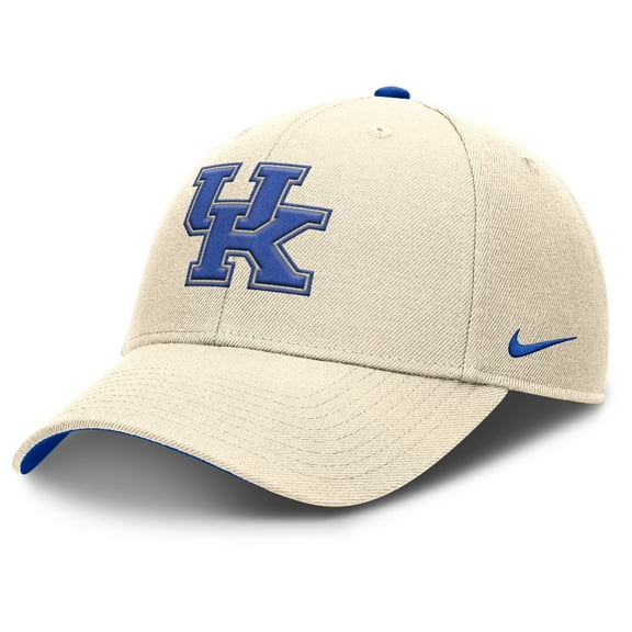 Men's Nike Natural Kentucky Wildcats Primetime Rise Dri-FIT Adjustable Hat