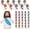 10 Color*30 Jesus Loves You, variant on Bamamon 30 Pcs Little Jesus Figures, Mini Jesus Figurines in Bulk Easter Jesus Loves You Tiny Christ Toys to Hide and Seek Sunday School Religious Party Favors Baptism Gifts for Easter Egg Stuffers