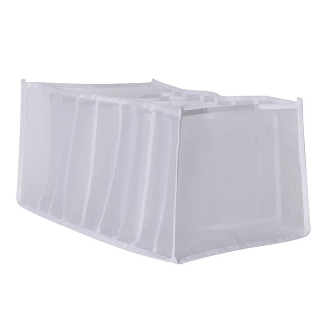 EGNMCR Organisateurs et Rangement de Garde-Robe, Malles de Rangement et Sac Boîte de Rangement en Maille Pliable Séparateurs de Vêtements de Garde-Robe Compartiments de Commode en Nylon Organisateurs Organisateur de Rangement