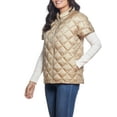 thumbnail image 5 of Martha Stewart Women’s Short Sleeve Packable Quilted Vest, 5 of 5