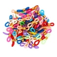 thumbnail image 1 of 50 piezas de topes para cadenas de gafas, conectores ajustables, topes antideslizantes, retenedores para adultos y niños Color mezclado, 1 of 9