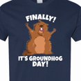 thumbnail image 4 of Inktastic Finally It's Groundhog Day T-Shirt, 4 of 5